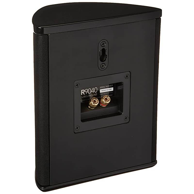 SR-9040 10&rdquo; Bipolar Surround Speaker | High Performance | Premium Sound Quality | Wall or Table Placement Options | Single, Black