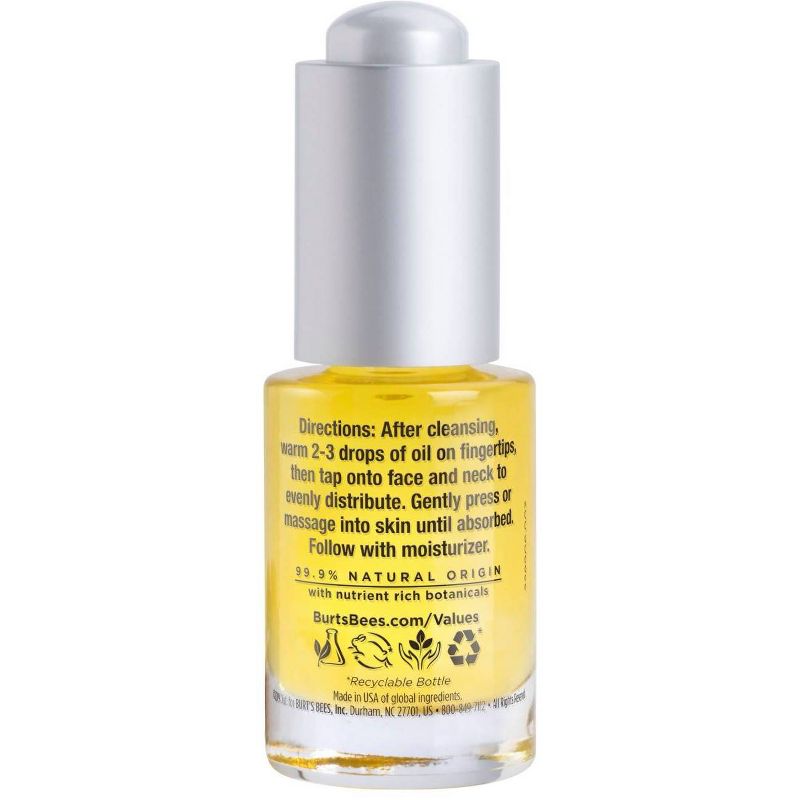 Burt's Bees Complete Nourishment Facial Oil - 0.51 fl oz