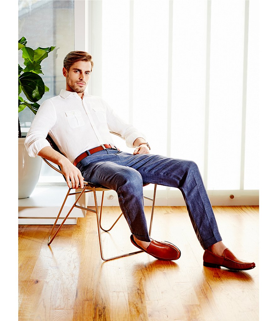 Johnston & Murphy Men's Cresswell Venetian Moccasin Loafers