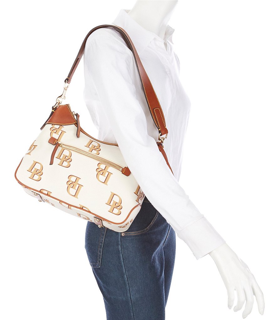 Dooney & Bourke Signature Monogrammed Collection Hobo Bag