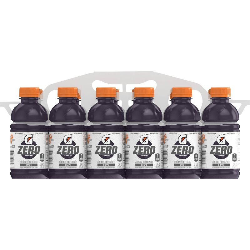 Gatorade G Zero Grape Sports Drink - 12pk/12 fl oz Bottles