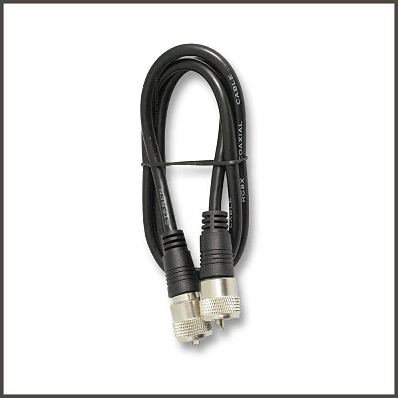 Coax Cable Coaxial Cable Connector 6ft Antenna Cable Coax Connector Coax Cable Connector RG8X Coaxial Cable UHF Antenna Cable Male To Male Cable RG8X Coax 18 Meters  205706