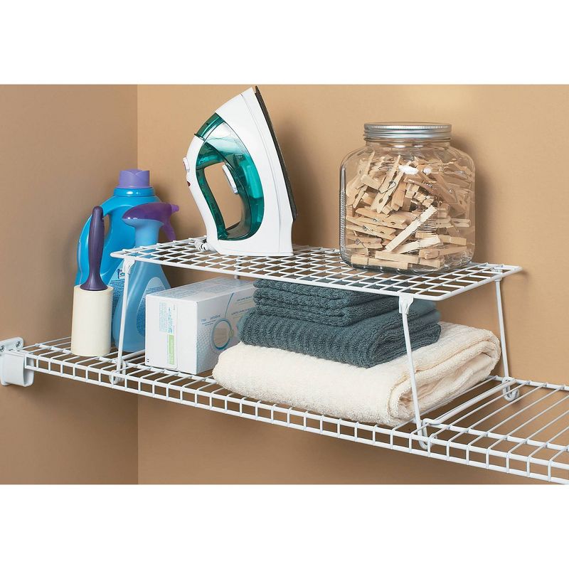 ClosetMaid 21" Stack or Hang Wire Shelf White