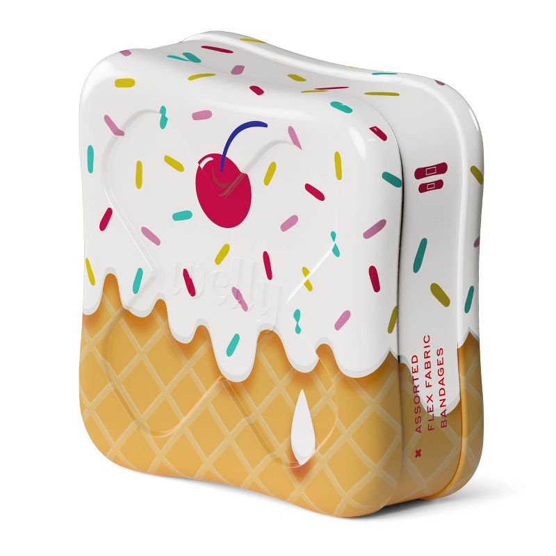 Welly Flex Fabric Bandages Ice Cream - 48ct