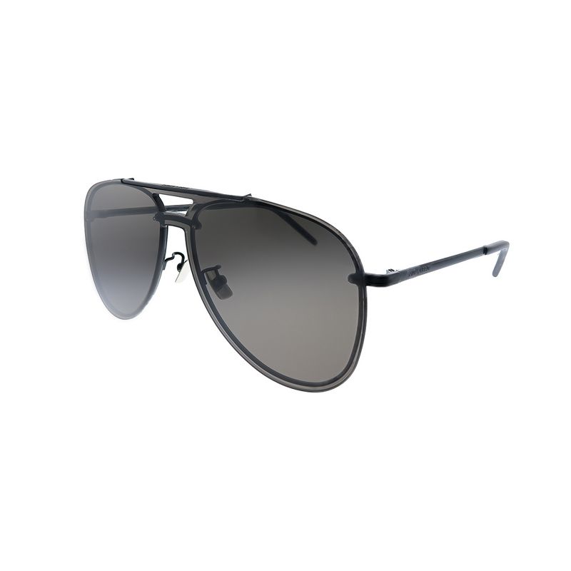 Saint Laurent SL CLASSIC11 MASK 002 Unisex Aviator Sunglasses Black 99mm