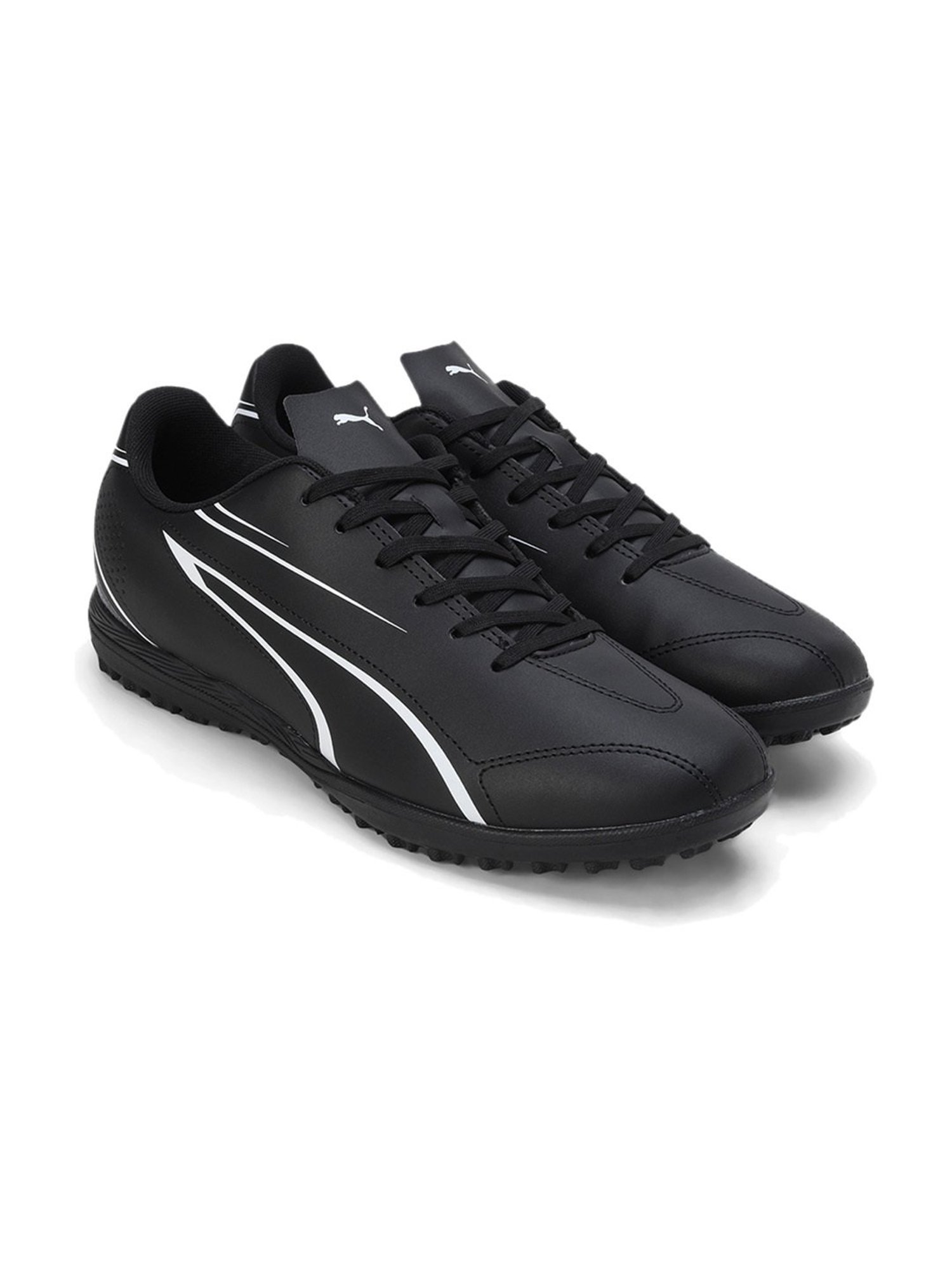 Puma Men's VITORIA TT Black Football Shoes