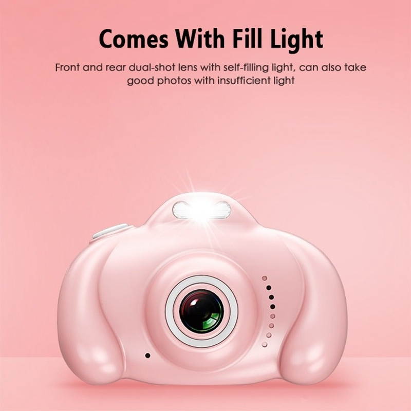 16.0 Mega Pixel Dual-Camera 2.0 inch Screen Cartoon HD Digital SLR Camera for Children