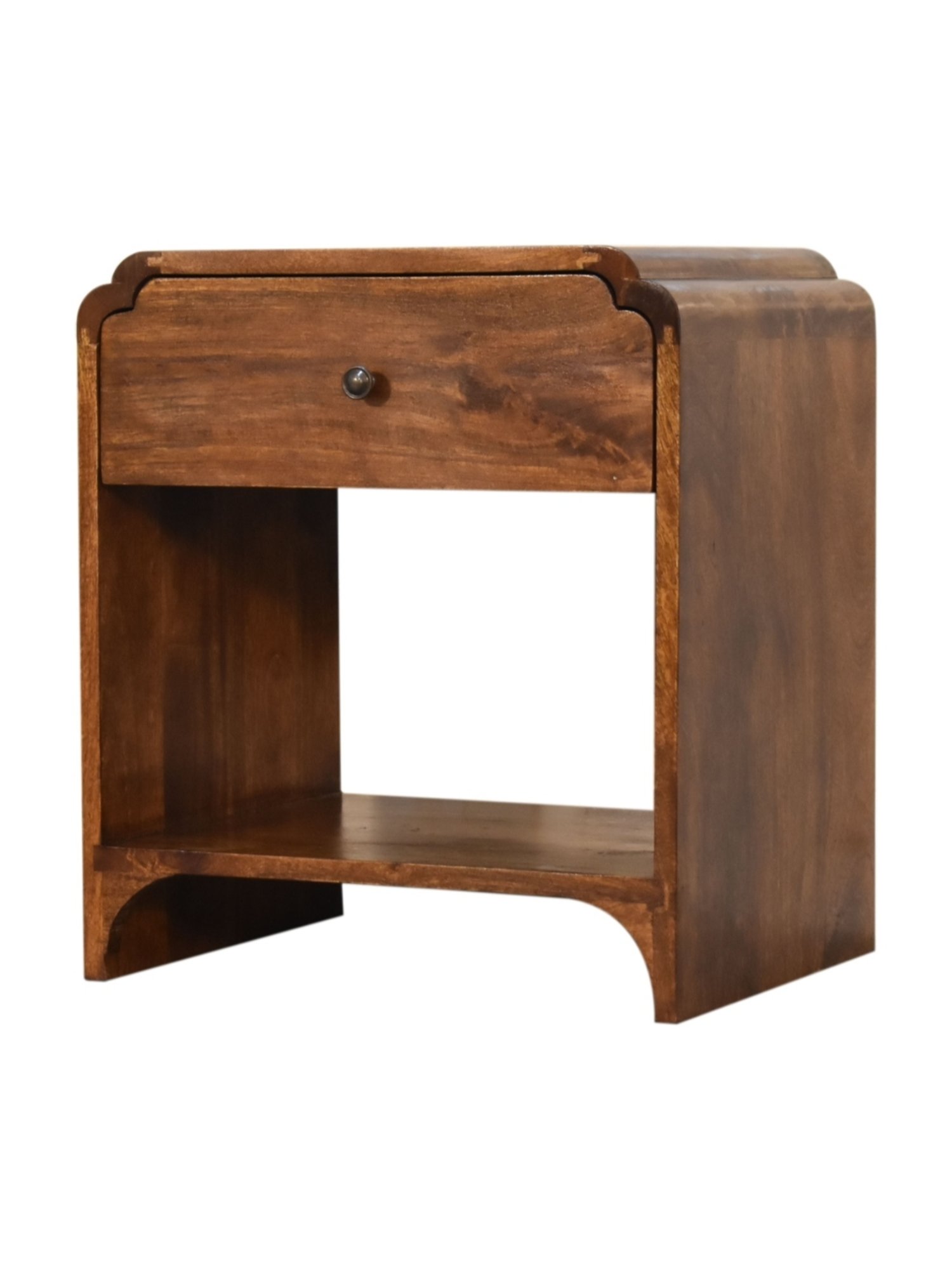 Artisan Furniture Newton Solid Brown Mango Wood Side Table