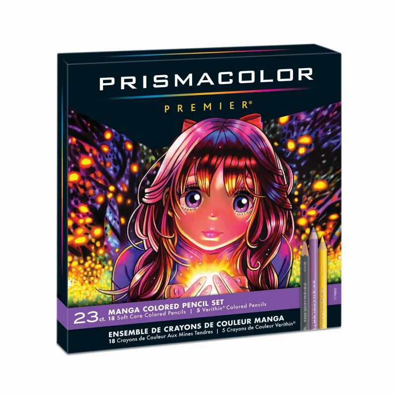 Prismacolor 23ct Colored Pencil Set - Manga