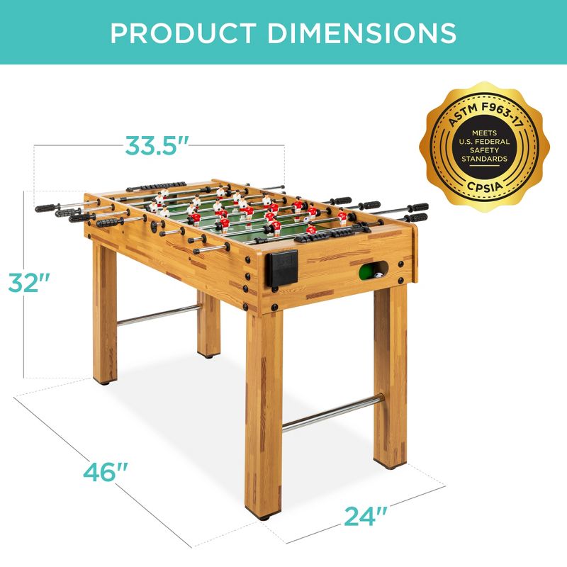 ESPN 56" Arcade Foosball Table - Black