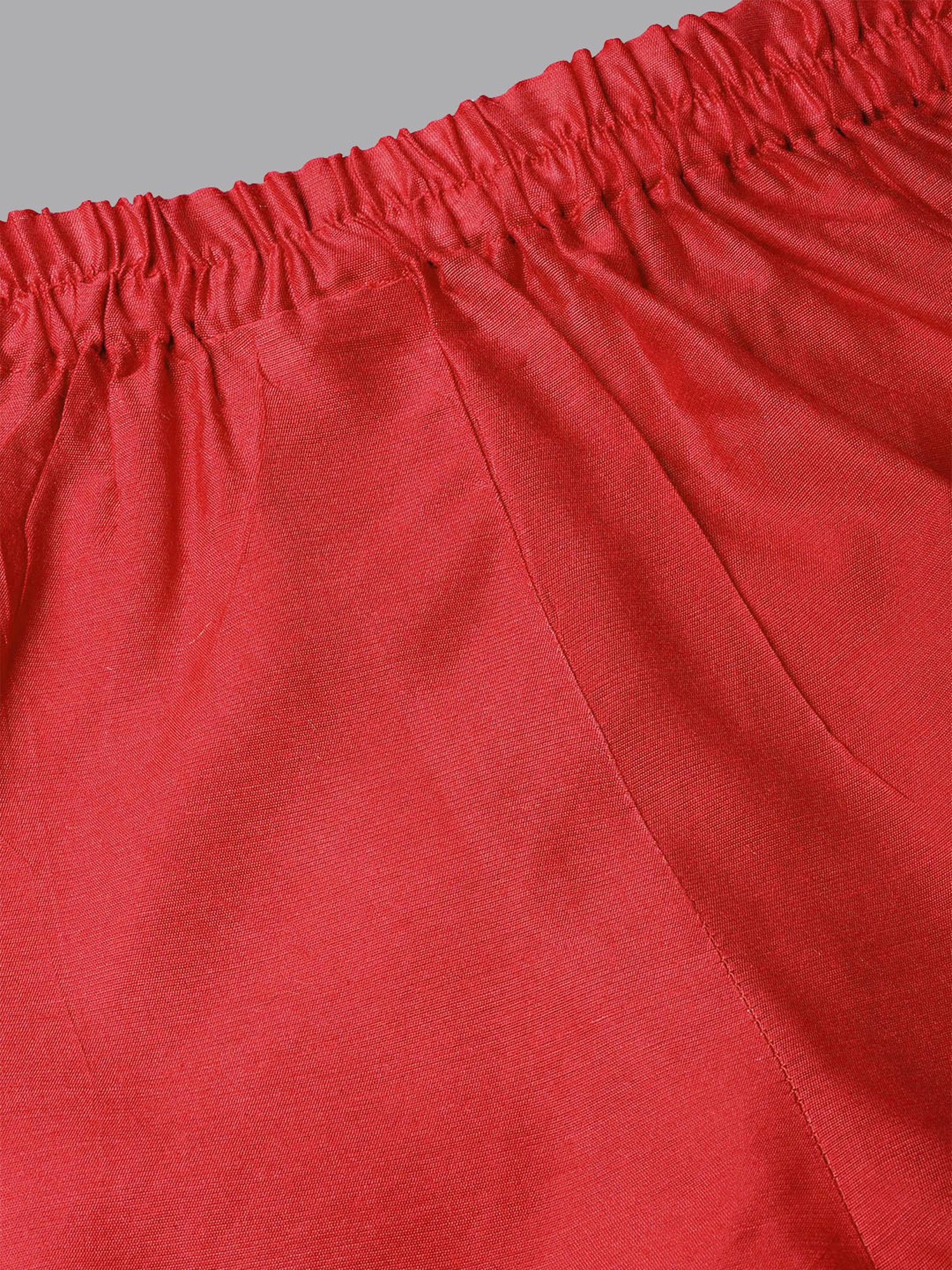 Chhabra 555 Black & Red Woven Pattern Unstitched Dress Material With Dupatta