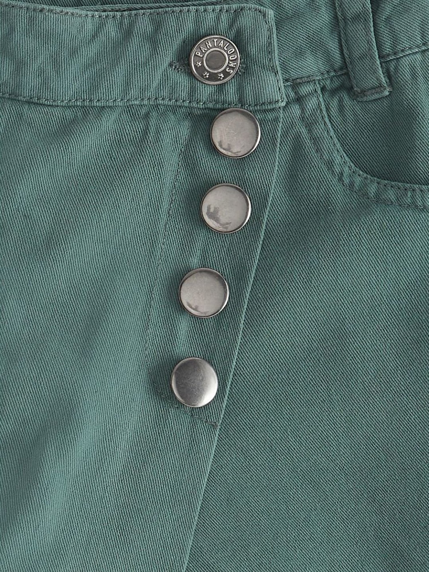 A Little Fable Kids Multicolor Solid Skirt