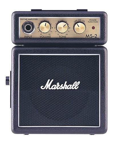 Marshall MS-2 Mini Guitar Amplifier (Black)
