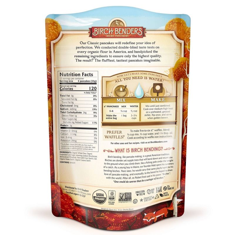 Birch Benders Classic Pancakes - 16oz