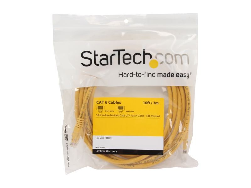 StarTech.com C6PATCH20WH 20 ft. Cat.6 Patch Cable