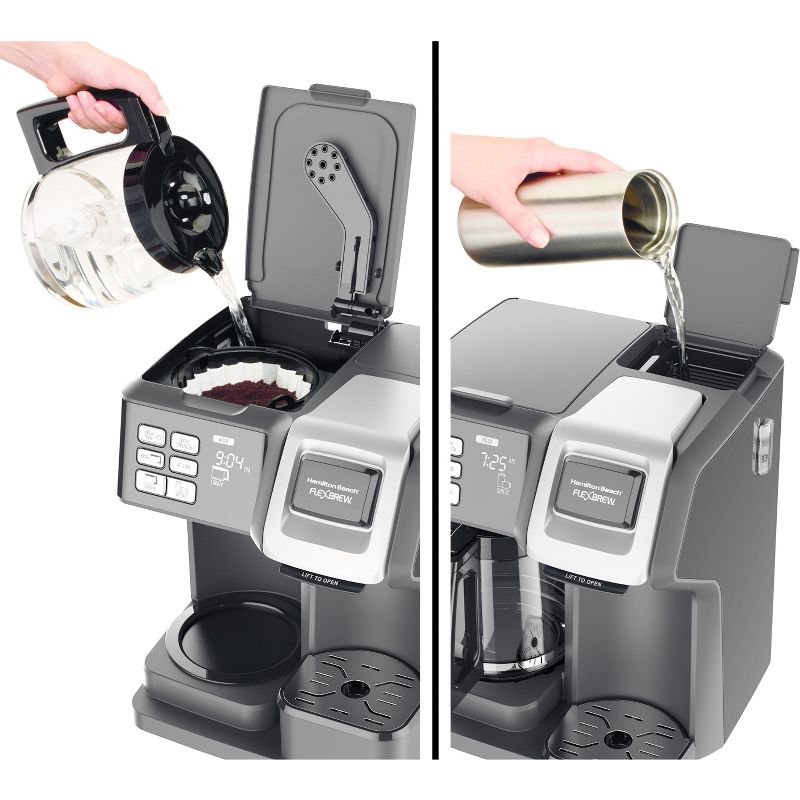 Nespresso Vertuo Plus  Coffee and Espresso Machine by De'Longhi with Aeroccino, Red