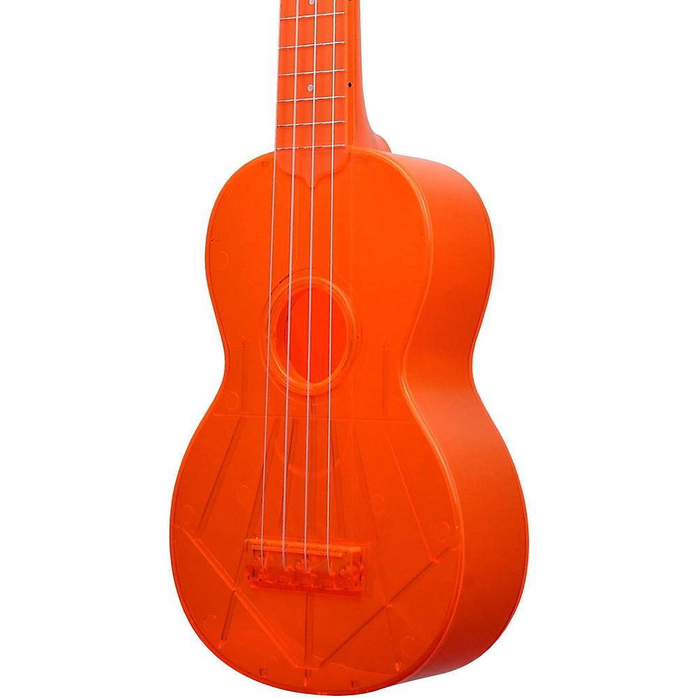 Kala Waterman Soprano Ukulele Fluorescent Orange