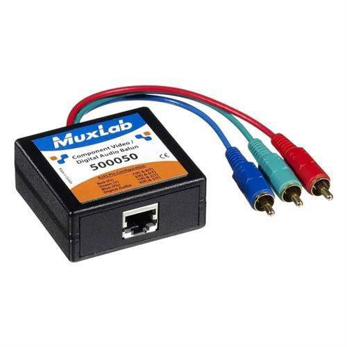MuxLab, Inc. 500051 Component Video/Digital Audio Balun, Female