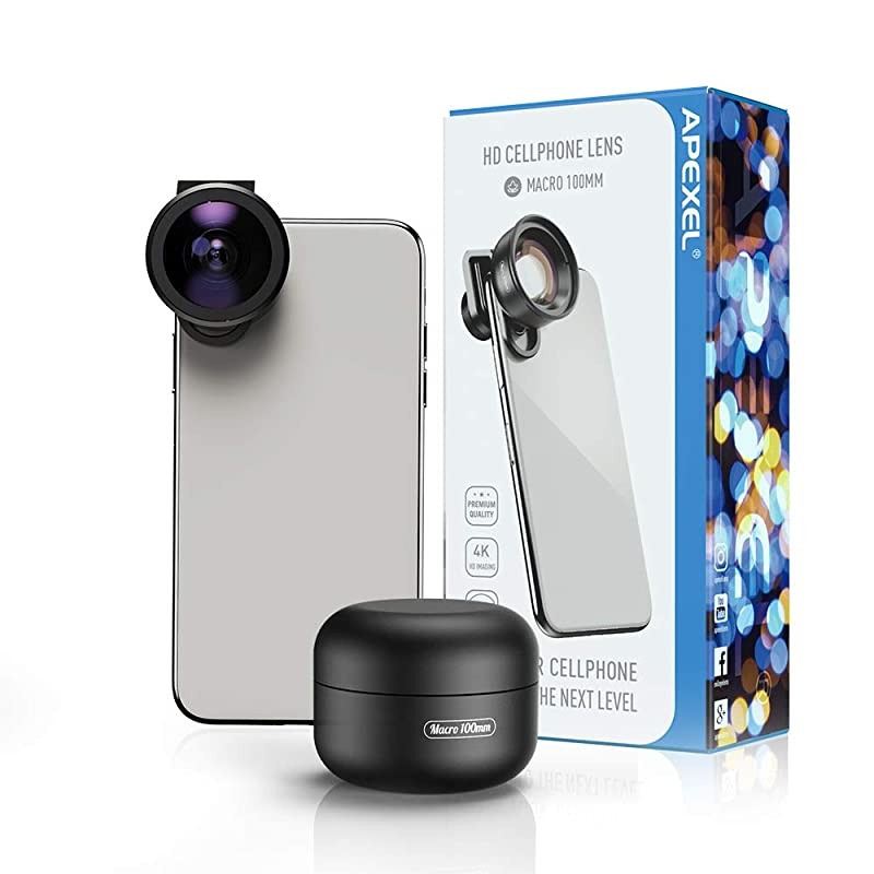 Professional Macro Photography Lens for Dual Lens/Single Lens iPhone,Pixel,Samsung Galaxy Smartphones
