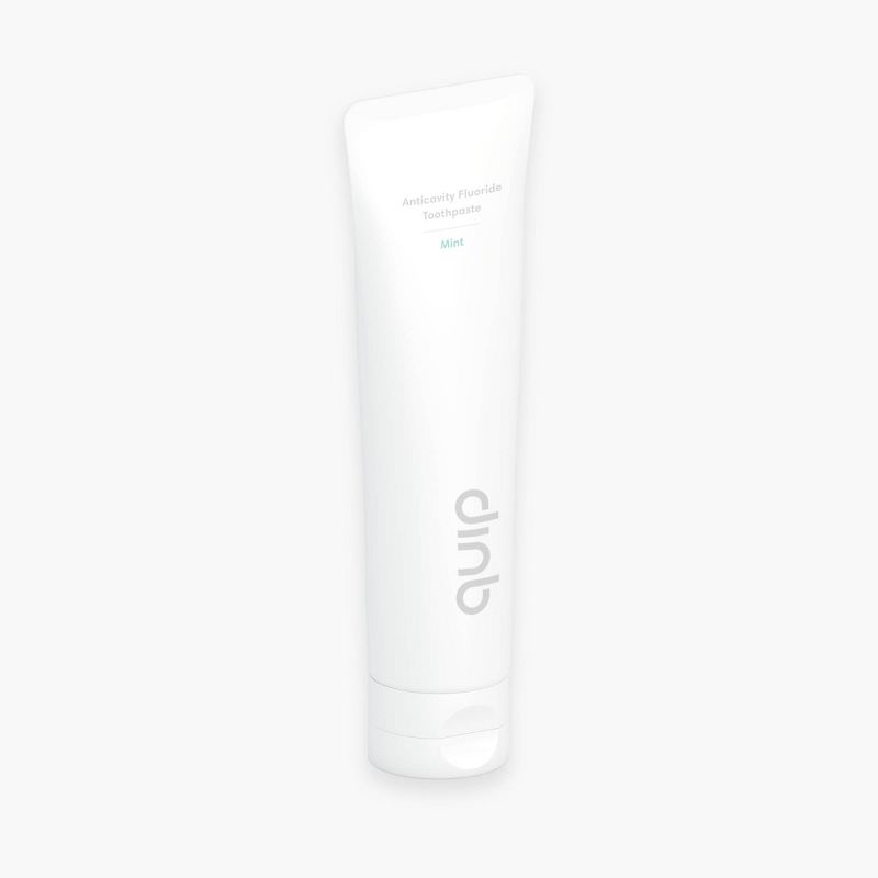 quip Toothpaste - Mint Anticavity Fluoride - Xylitol, Vegan, SLS-Free Formula - 90 Uses - 4.7oz