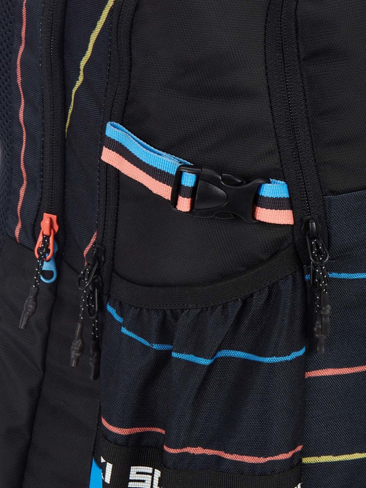 Wiki 40 Ltrs Black Medium Backpack