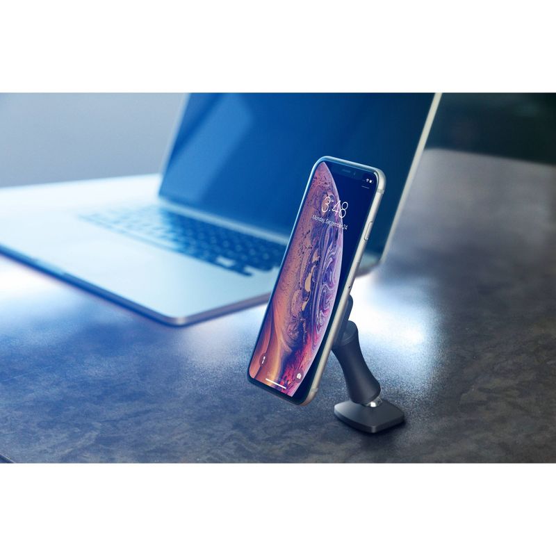 Scosche Magic Mount Elite Double Pivot Magnetic Mobile Device Stand Space Gray