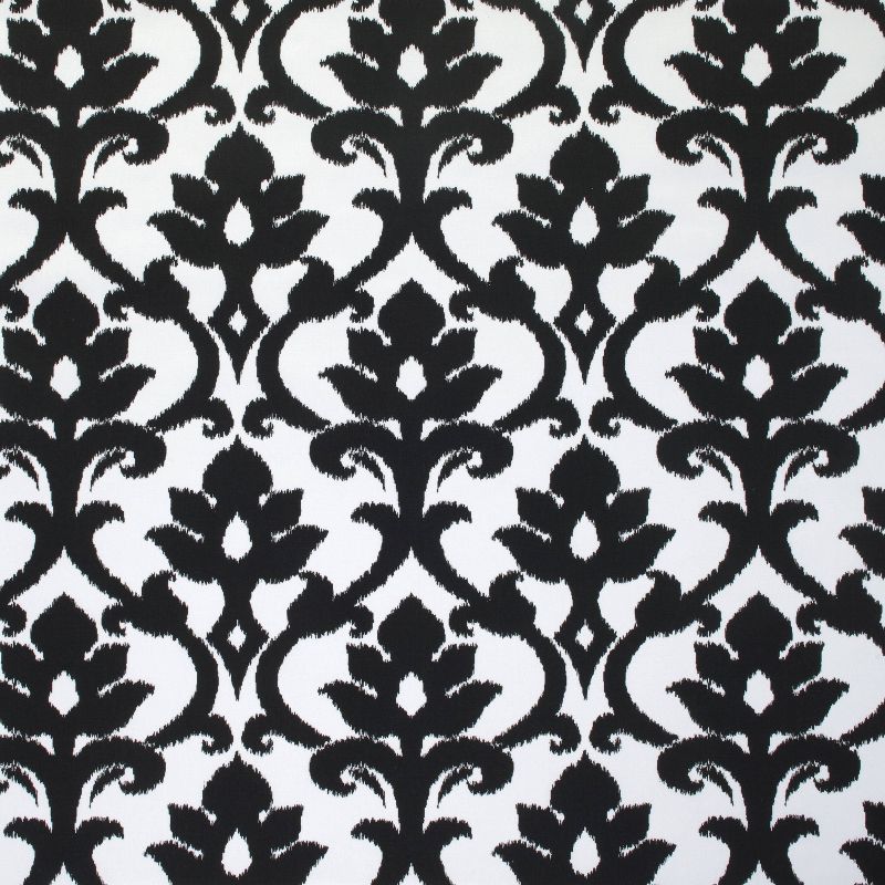 Black Azzure Reversible Chair Pad (Set Of 2) (16"X15.5") - Pillow Perfect