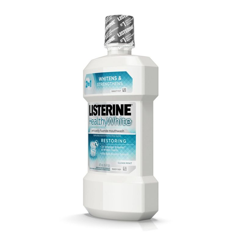 Listerine Healthy White Restoring Mouthwash - 16 fl oz