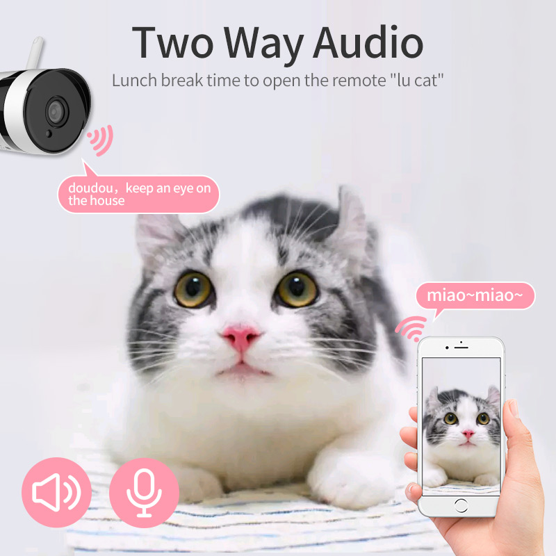 3MP 8-CH wireless camera set, intelligent humanoid detection, 13-inch screen integrated NVR, infrared 18 dot matrix lights, wifi PTZ camera monitoring set