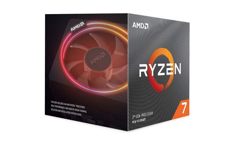 AMD Ryzen 7 3700X Unlocked Desktop Processor w/ Wraith Prism LED Cooler - 8 cores & 16 threads - 3.6 GHz- 4.4 GHz CPU Speed - 7nm Process Technology