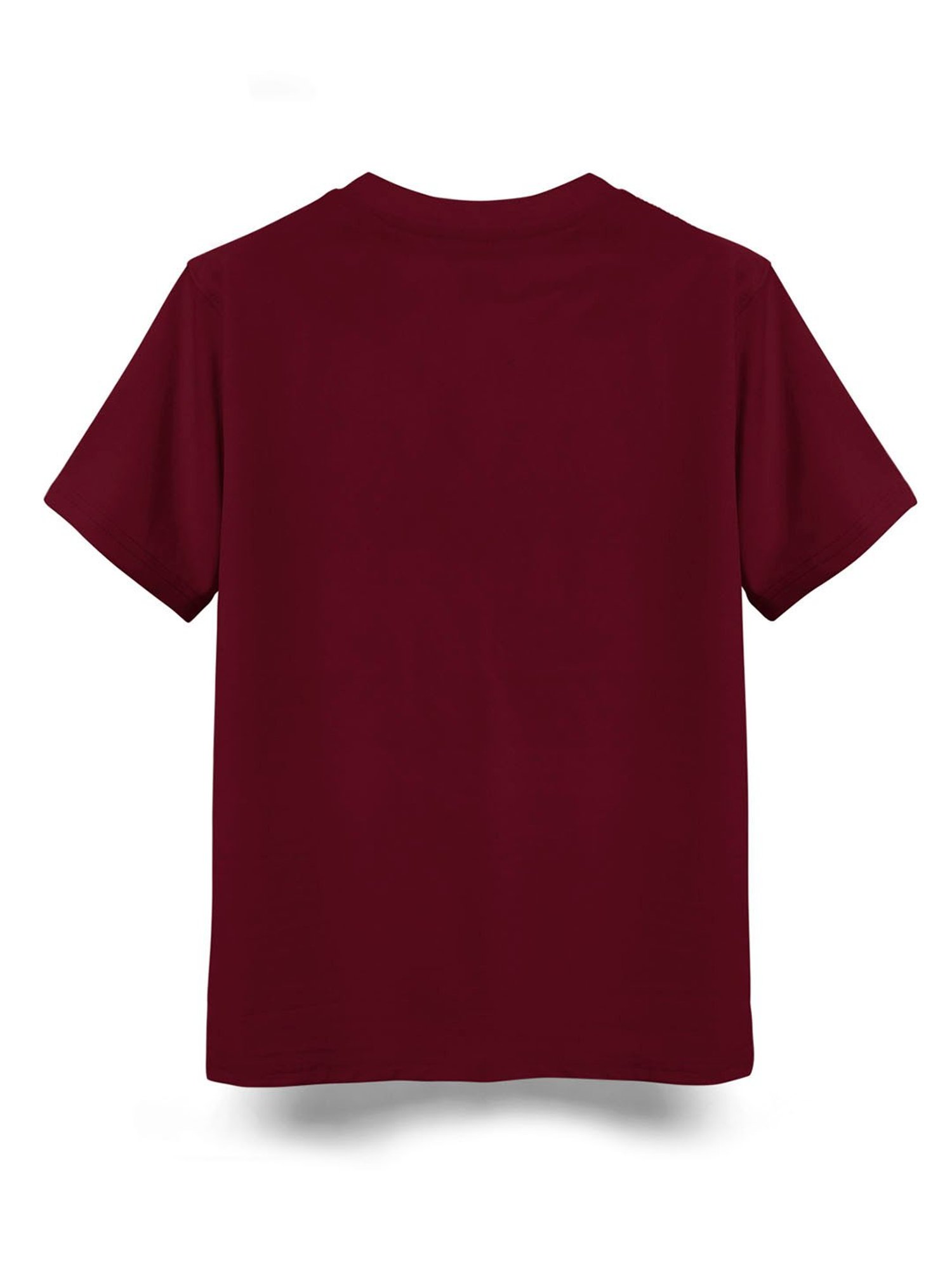 HELLCAT Kids Burgundy Printed  T-Shirt