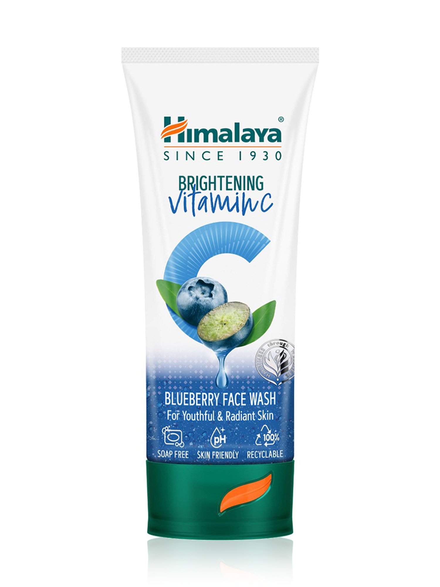 Himalaya Brightening Vitamin C Blueberry Face Wash - 50 ml