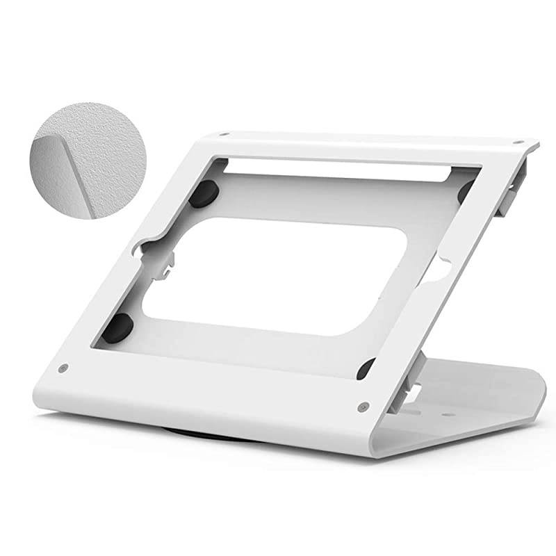 Tablet Stand for 102 inch iPad 7th8th Generation 360 Swivel Base Anti Theft iPad Retail Stand Metal White BSC102WT
