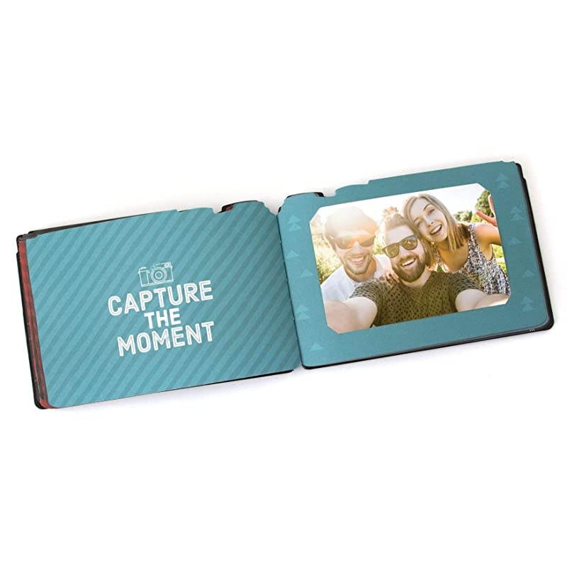 Snap Shots 10quot Vintage Camera Shaped DieCut 25 Page Photo Album