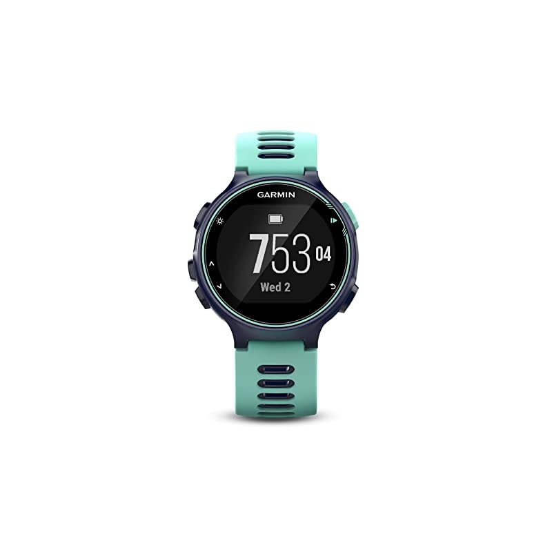 Forerunner 735XT, Multisport GPS Running Watch With Heart Rate, Midnight/Frost Blue