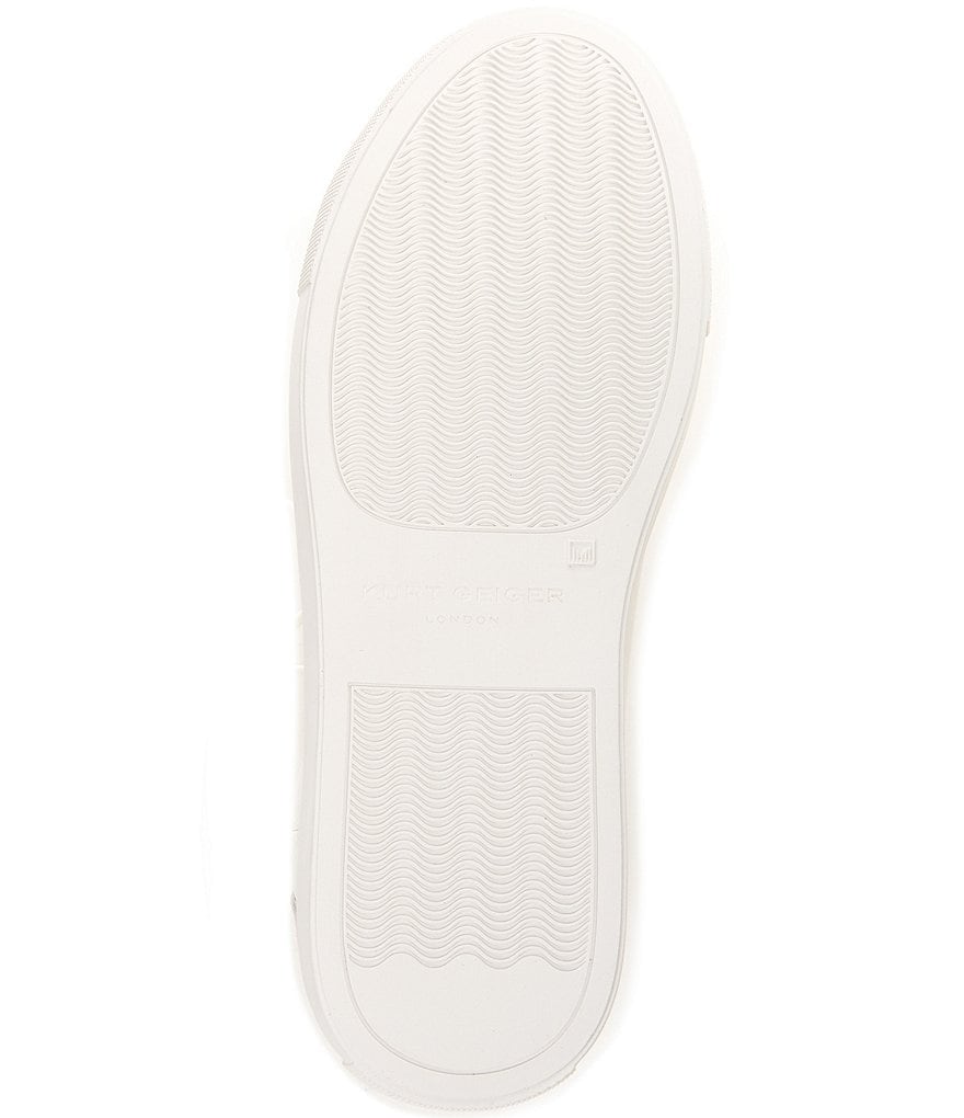 Kurt Geiger London Lane Rainbow Beaded Detail Lace-Up Sneakers