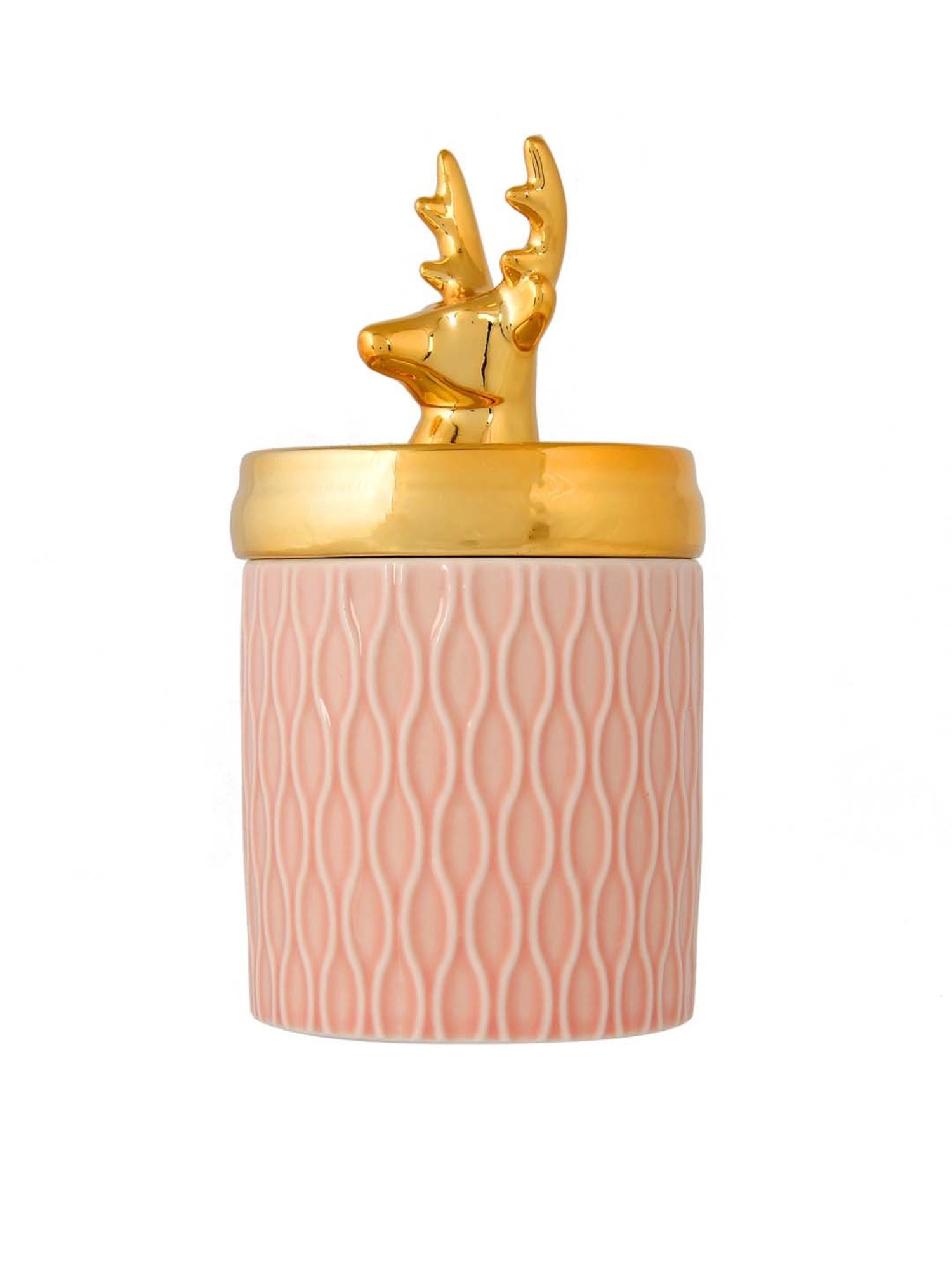 Lidded Glass Jar Crackling Wooden Wick Teak and Moss Candle - Nature's Wick