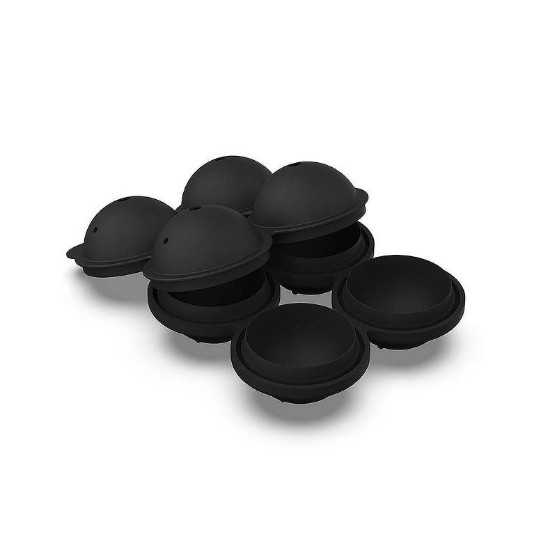 FROST Silicone Round Ice Cube Tray Gray