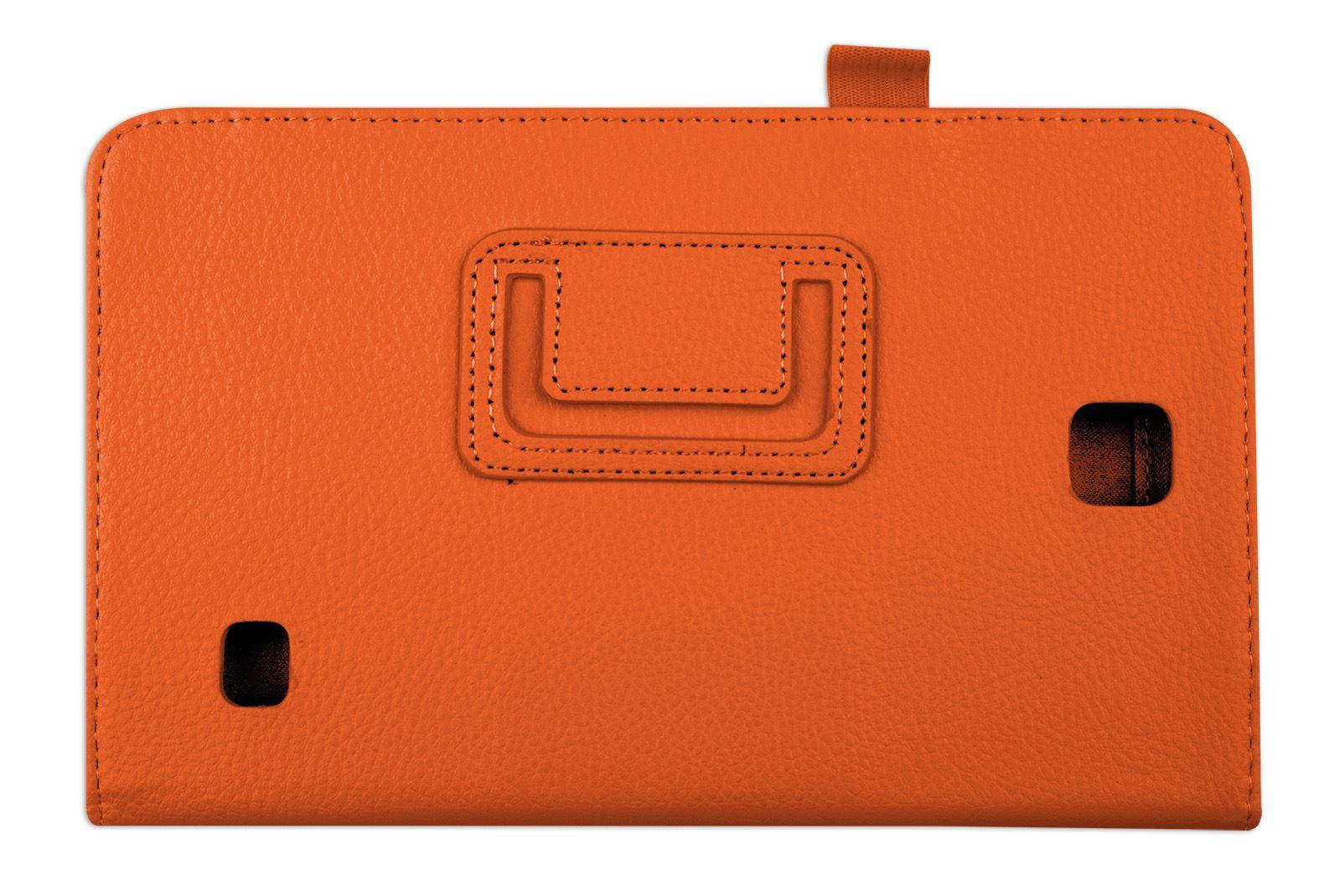 Hellfire Trading Magnetic PU Leather Case Cover for Samsung Galaxy Tab 4 8" T330 - Black