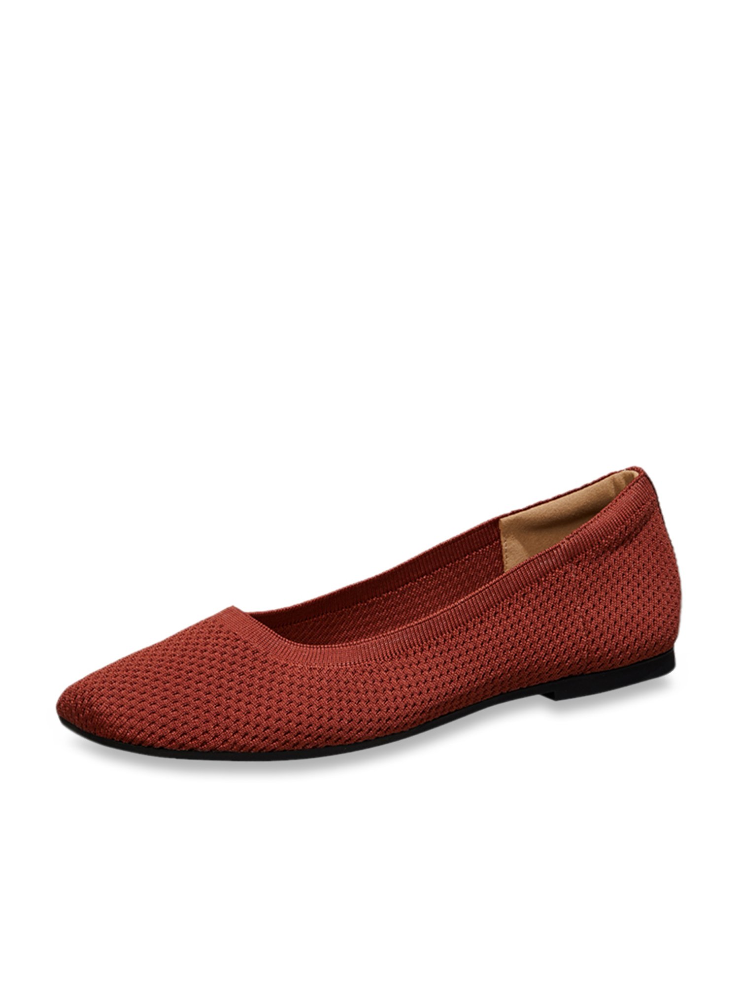 Neemans Women's Red Flat Ballets
