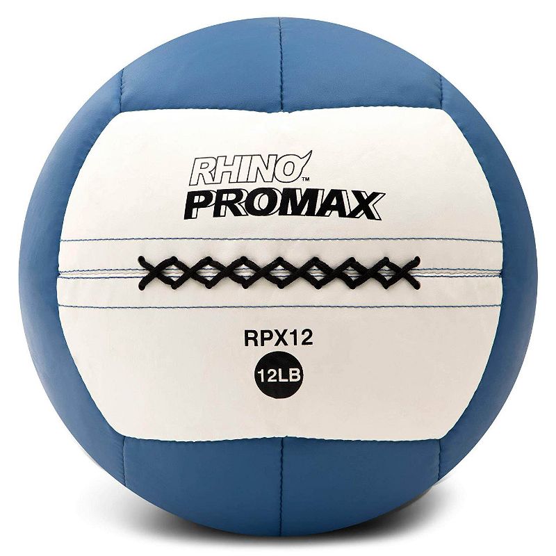 Champion Sports Soft Shell Rhino Promax Slam Royal Blue Medicine Ball, 12 Pounds