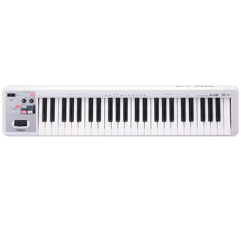 Roland A-49 49-key MIDI Keyboard Controller White