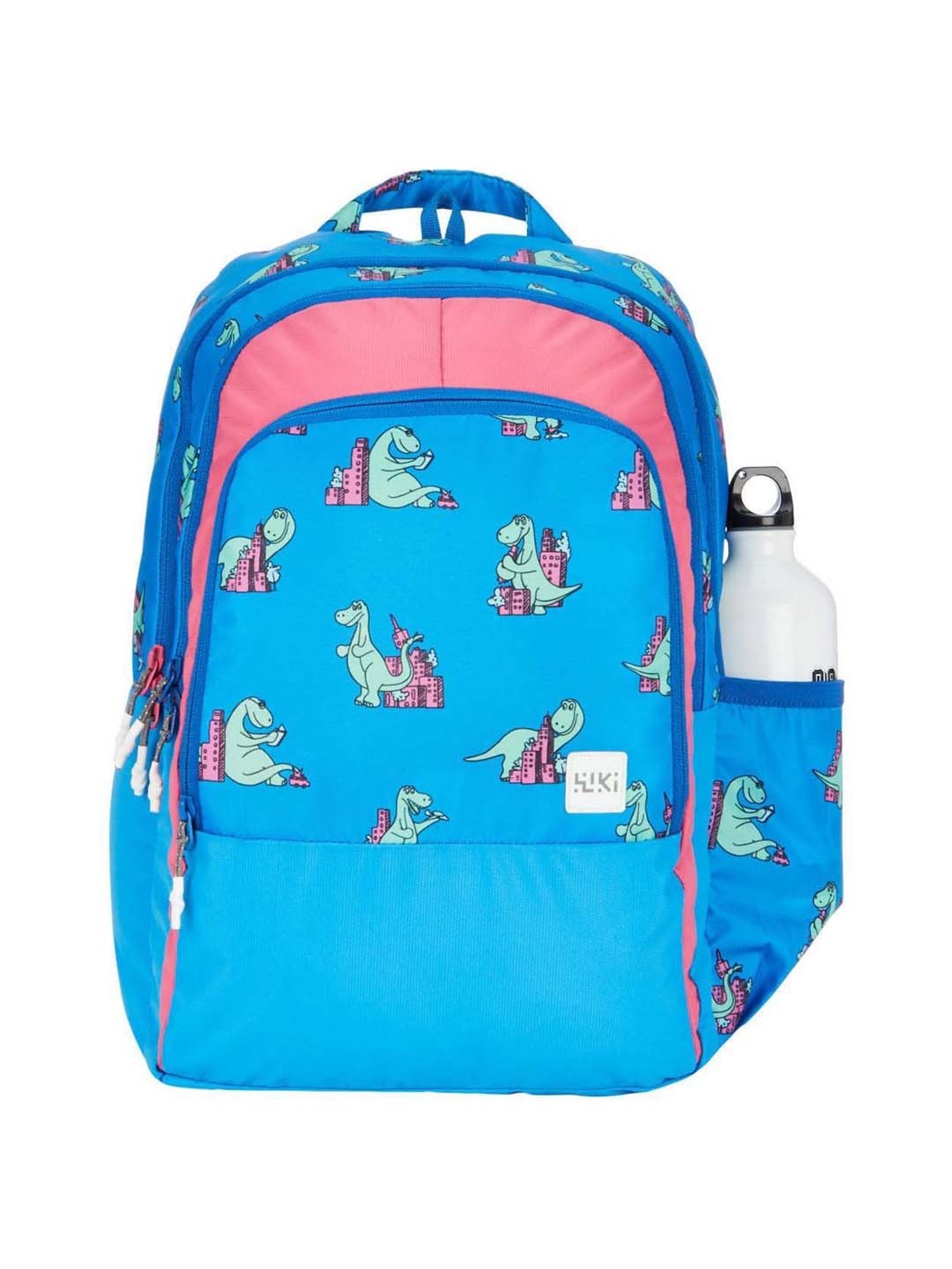Wiki 24 Ltrs Blue Medium Backpack