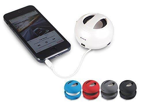 Portable Pop-Up Speaker Ball - White
