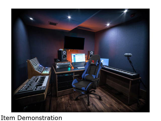 Massage Racing Chair with Retractable Footrest Gaming Chair - Computer Office Adjustable Lumbar Cushion Headrest Swivel Rocking Function Desk Chair 5 Colors