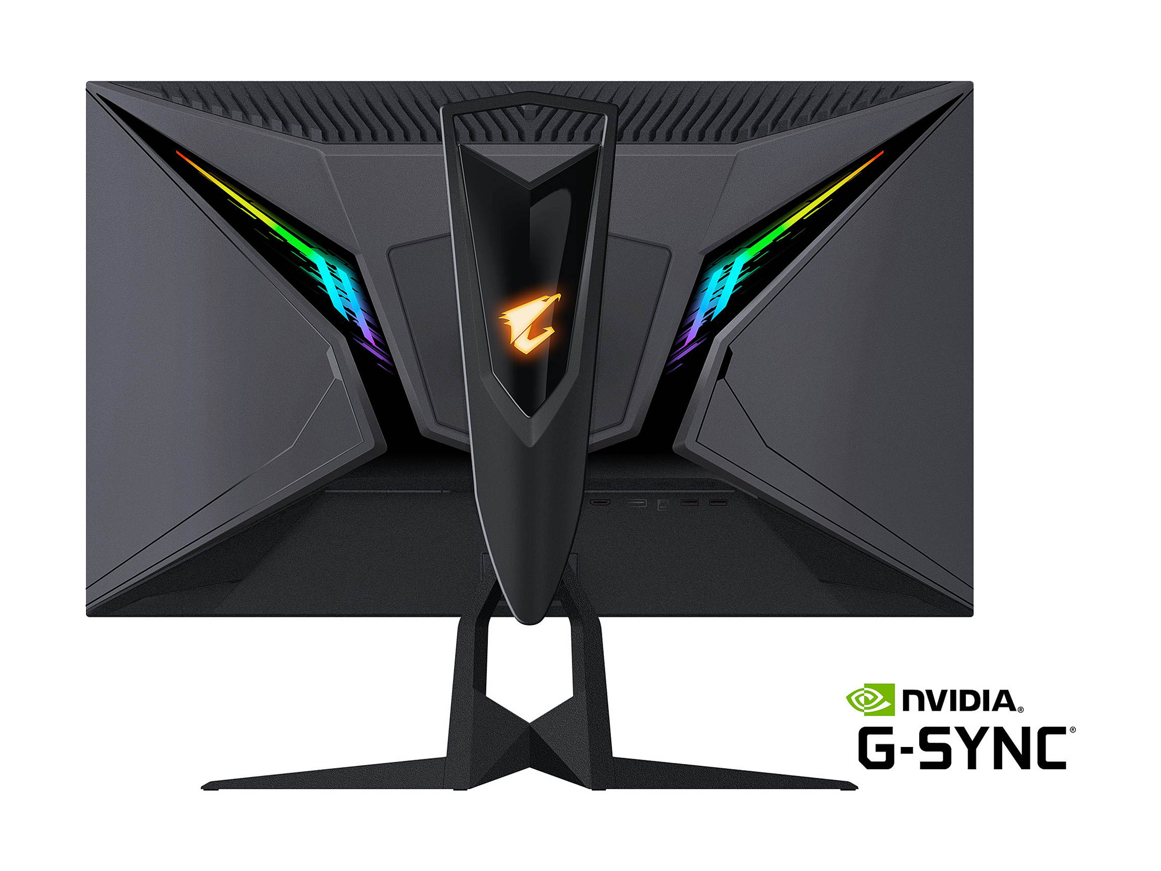 AORUS FI27Q-X 27" 240Hz 1440P HBR3, G-SYNC Compatible, SS IPS Gaming Monitor, Exclusive Built-in ANC, 2560 x 1440, 0.3ms Response Time, HDR, 93% DCI-P3, 1x Display Port 1.4, 2x HDMI 2.0, 2x USB 3.0