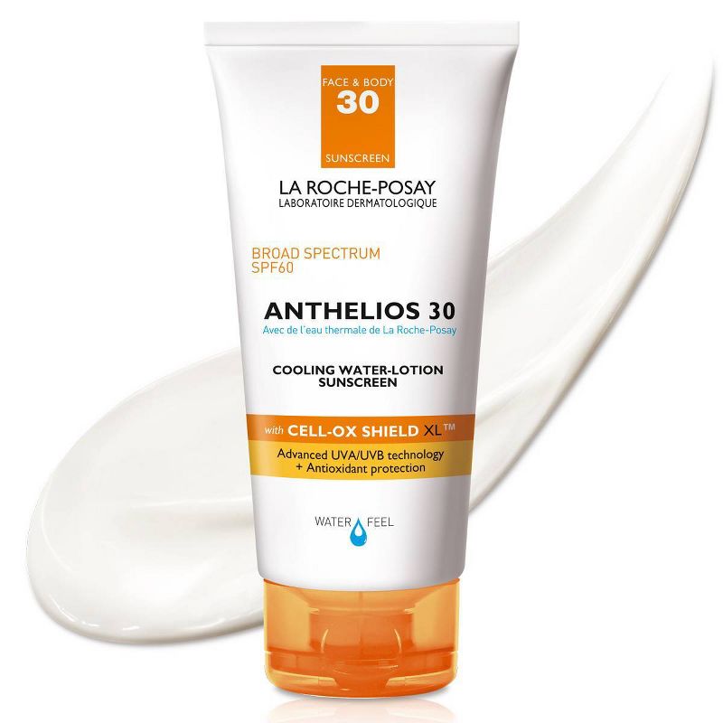La Roche-Posay Anthelios Cooling Water-Lotion Face and Body Sunscreen SPF 30 - 5.0oz