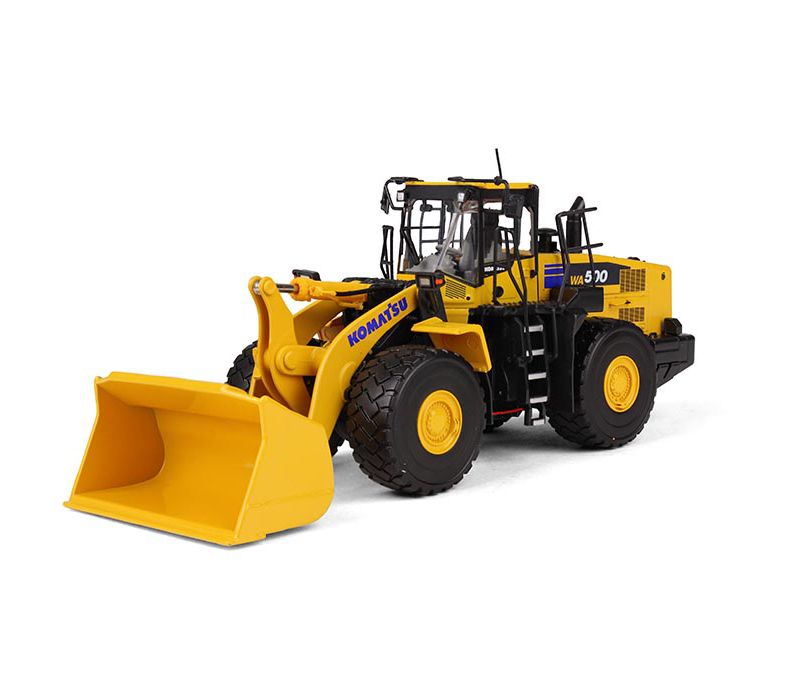 Komatsu WA500-7 Wheel Loader 1/50 Diecast Model by First Gear