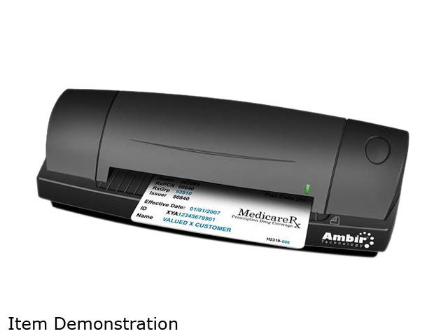 Ambir ImageScan Pro 687 w/ABBYY Business Card Reader Software