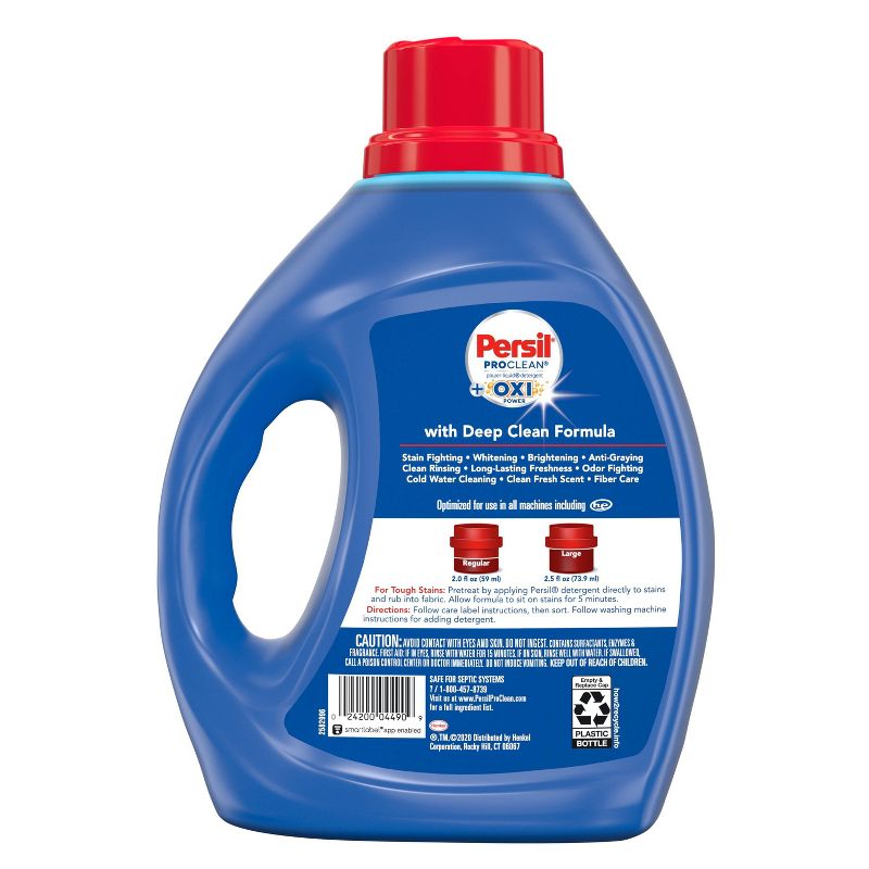 Persil Oxi HE Liquid Laundry Detergent - 100 fl oz